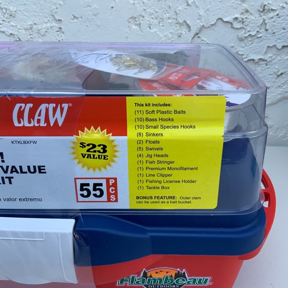 Eagle Claw 55 Pieces Go Fish! Value Kit - Picture 3 of 7